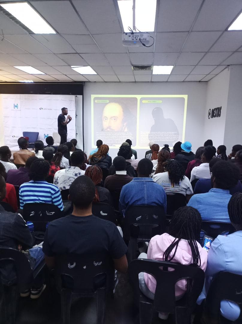 Audience at a developer talk